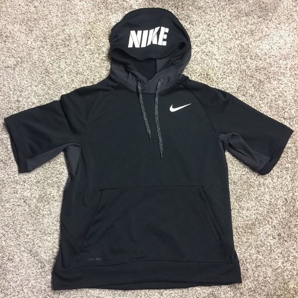 Nike Other - Nike dri fit men’s large hooded tee